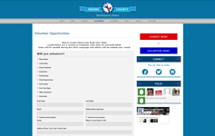 MCDP Website Volunteer Form Page by JibRunner using the NationBuilder Platform