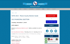 MCDP Website Voter Information Page by JibRunner using the NationBuilder Platform