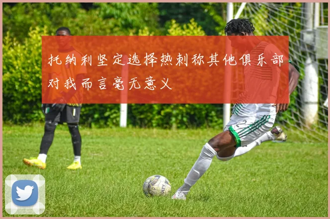 托纳利坚定选择热刺称其他俱乐部对我而言毫无意义